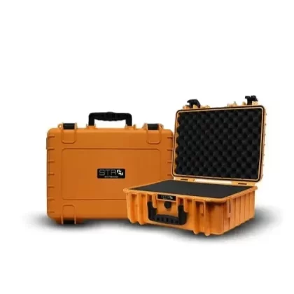 Str8 | Pelican Case | 17″ WITH 3 LAYER PRE-CUT FOAM TANGIE ORANGE - Ejuicewarehouse