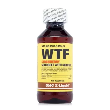 WTF ICE by OMG E-Liquid (Old Packaging)