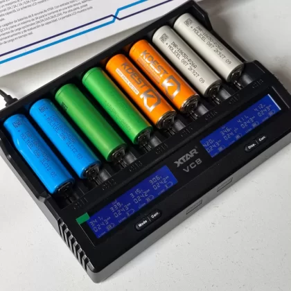 XTAR VC8 8-slot Charger Legit