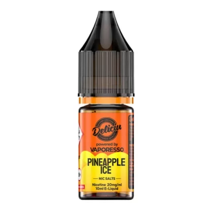 Pineapple Ice Nic Salt E-Liquid by Deliciu (10ml) - 20mg