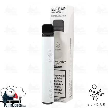 Cotton Candy Ice ELFBAR 600 Disposable Pod