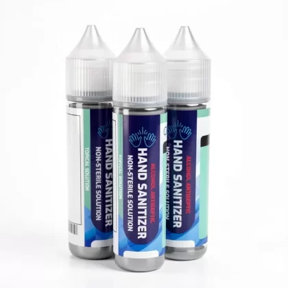 Sanitizante de Manos Antibacterial 60ML 75% Alcohol - Vape Store