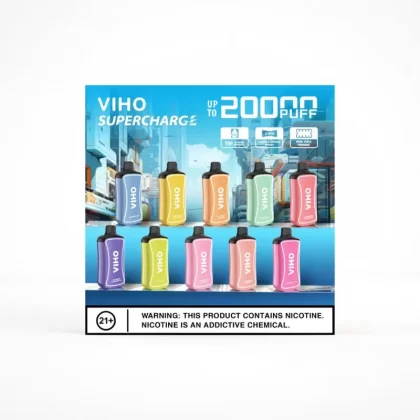 VIHO Supercharge 20K 20000 caladas 21ml - Fumotvapemexico