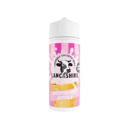 Raspberry Ripple 100ml E-Liquid by The Lancashire Ice Creamery