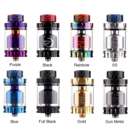 Hellvape Rebirth RTA Atomizer 2ml-5ml - Blue