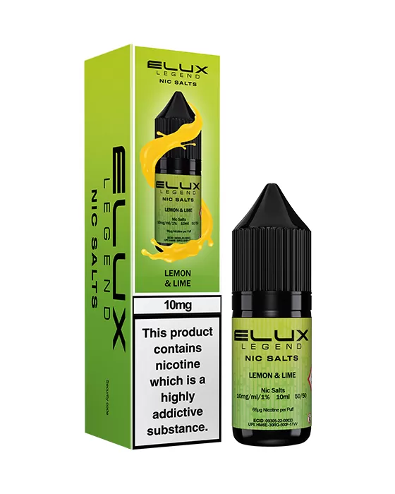 Lemon & Lime Nic Salt E-Liquid - 88Vape - Image 3