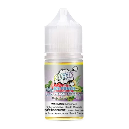 Slugger Ice Punch Series Kiwi Melon Berry Ice – 30ml Nic Salt - Vape Product, Vape Product