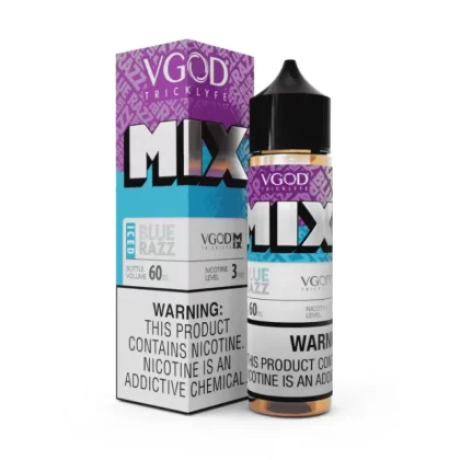 VGOD Mix Blue Razz Ice 60ML – 3/6/12/18MG - Vapebar Pk
