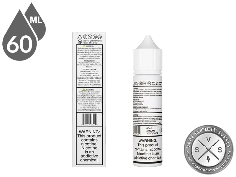 Sour Chew Grape And Apple By Fresh Farms E-Liquid 60ml - Image 3