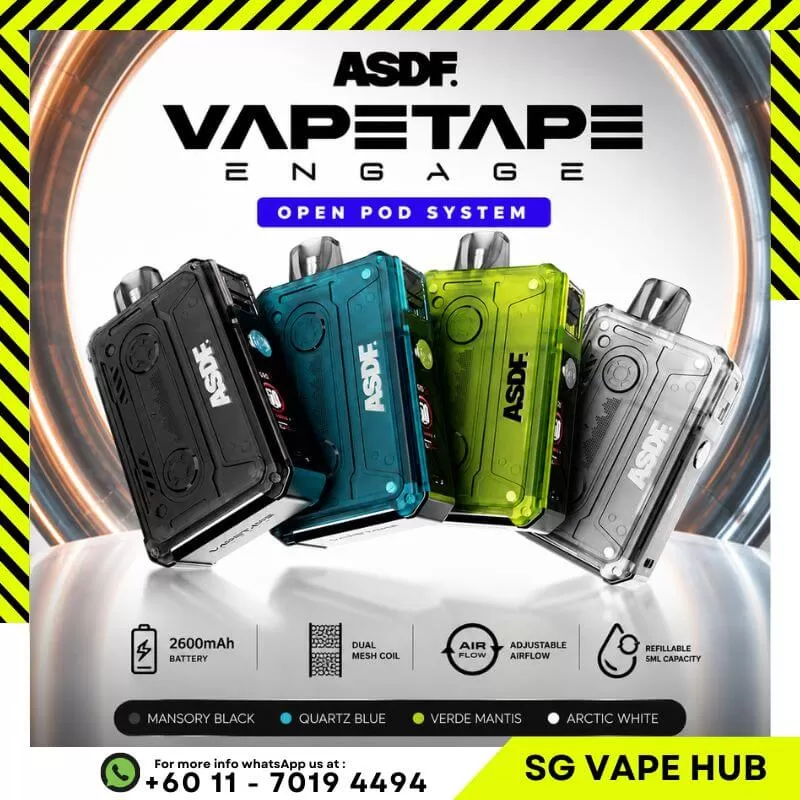 VAPETAPE ENGAGE - E-Juice only / (Saltnic) Watermelon Raspberry - Image 2