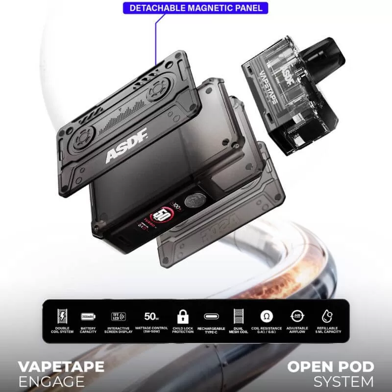 VAPETAPE ENGAGE - E-Juice only / (Saltnic) Watermelon Raspberry - Image 3