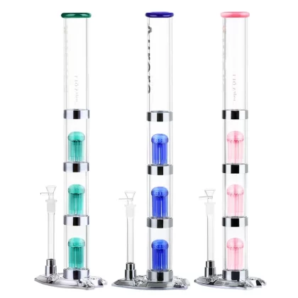 LTQ Vapor Aurora Kit Glass Water Pipe - Pink