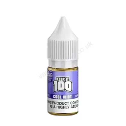 Keep It 100 Cool Mint Nic Salt E-Liquid - Vapestreams Co