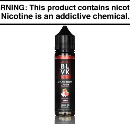 STRAWBERRY CANDY BY BLVK FRUIT E LIQUID 60ML - Vape Product, Vape Product