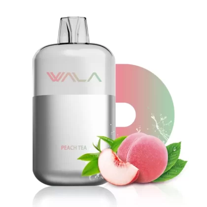 Wala Pop 10000 Puffs – Peach Tea