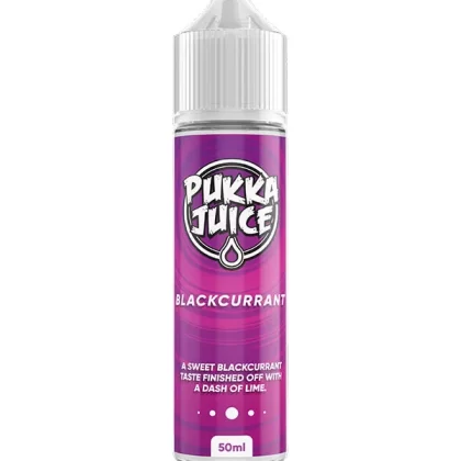 Pukka Juice Blackcurrant E Liquid 60ml
