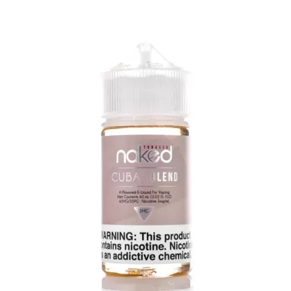 Naked 100 Tobacco - Cuban Blend - 60ml - 3mg