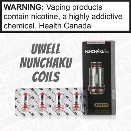 UWell Nunchaku Coils - Resistance#A1 0.4ohm (45-55W)>A1 MESH 0.2ohm (50-60W)>0.25ohm (40-50W)