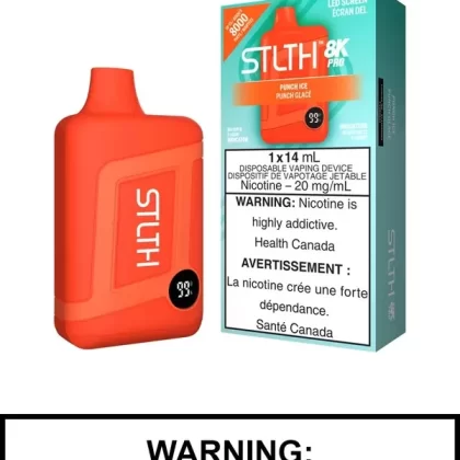 Punch Ice STLTH 8K Pro Disposable Vape