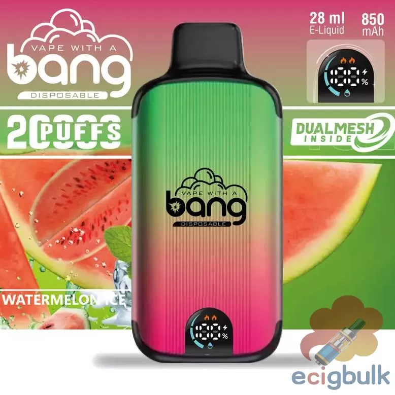 Bang Smart Screen 20000 Disposable Vape – 20,000 Puffs & Smart Tech - Image 2