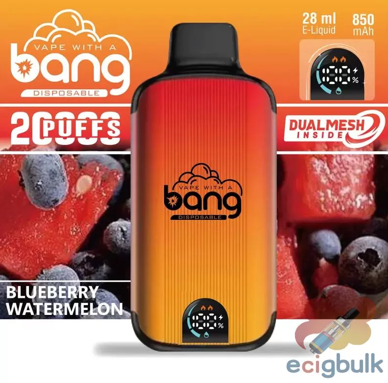 Bang Smart Screen 20000 Disposable Vape – 20,000 Puffs & Smart Tech - Image 3