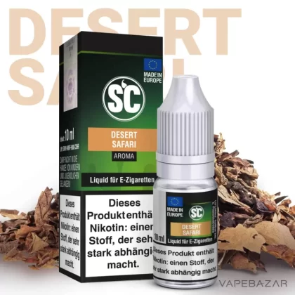 SC Liquid – Desert Safari - Nikotinfrei, 18mg/ml