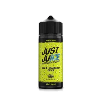 Just Juice Kiwi and Cranberry on Ice Shortfill - Ejuicewarehouse