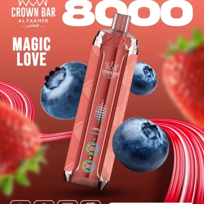 Al Fakher Crown Bar Crystal V2 8000 Magic Love