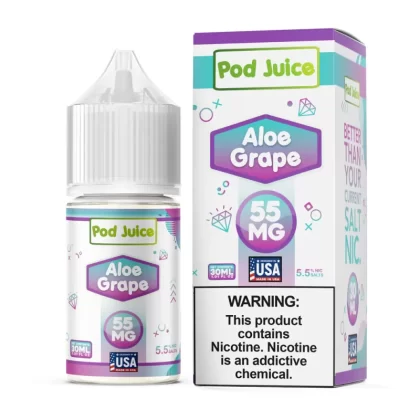 Pod Juice SALT - Aloe Grape - 30ML E-Liquid - 35MG