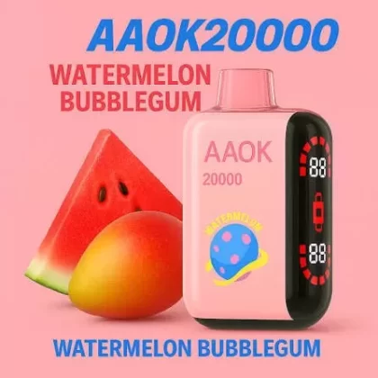 AAOK 20000 Puffs - Blackcurrant Berries, Double Grape