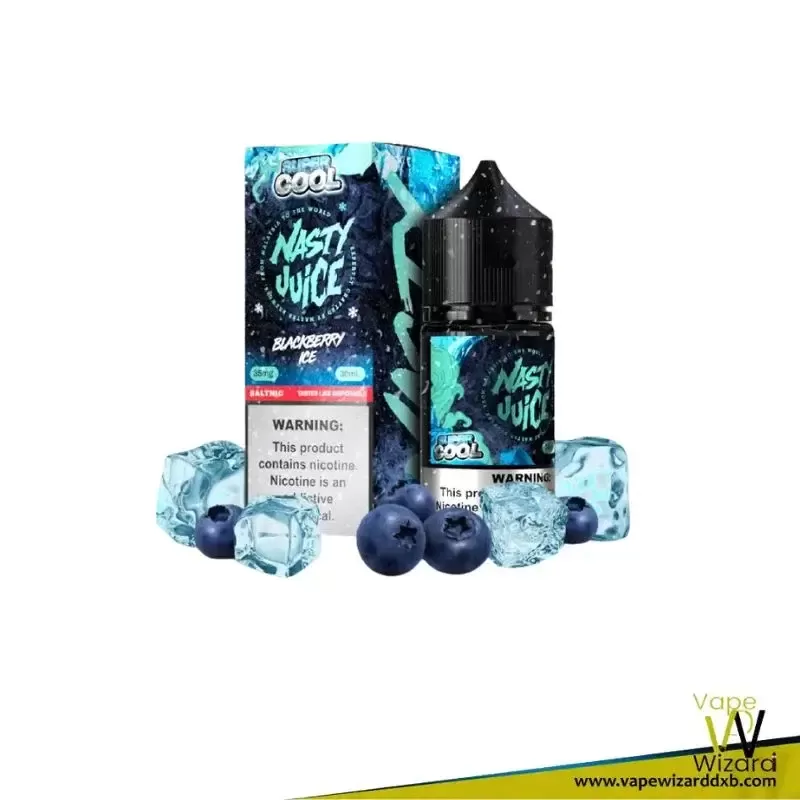 Nasty Super Cool 30ml Salt Nicotine E-Liquids 35mg and 50mg - Vapewizarddxb - Image 2