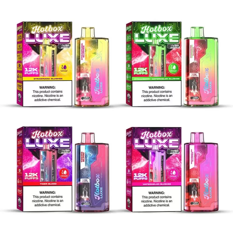 Puff HotBox Luxe Disposable *** - Strawnana Slushee