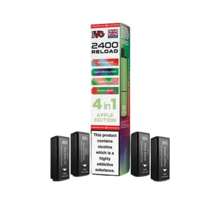 IVG 2400 Reload Multi Flavour Edition Prefilled Pods X4 - Coconut Edition
