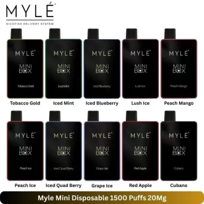Myle Mini Disposable 1500 Puffs 20MG