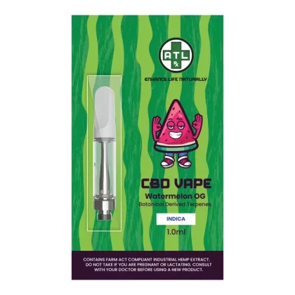 ATLRx CBD Vape Cartridges - flavor#Forbidden Fruit>Watermelon OG
