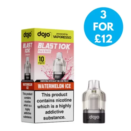 10mg Vaporesso Dojo Blast 10k/Dojo Blast 30k Refill Pack - Vape Co