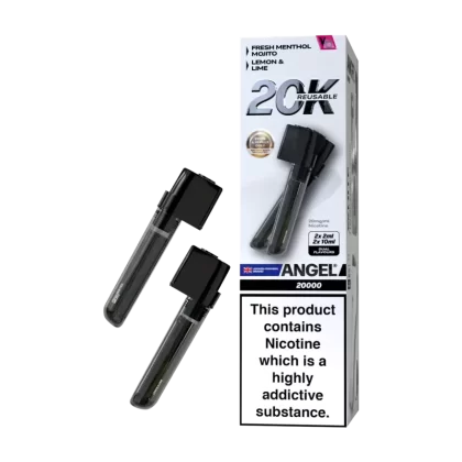 White Edition Vapes Bars Angel 20k Refill Pack - Ecigwizard