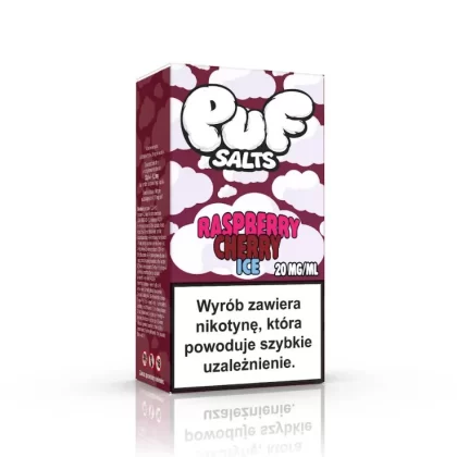 Liquid PUF Salts 20mg 8ml Raspberry Cherry Ice