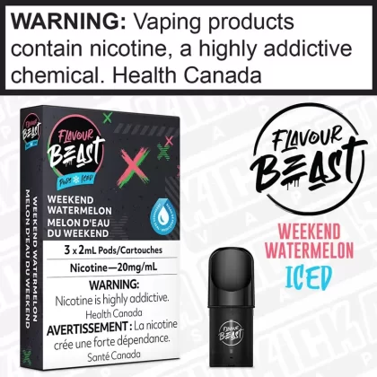 Weekend Watermelon Flavour Beast STLTH Compatible