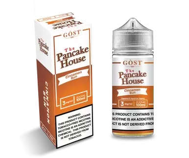 Cinnamon Bun by GOST The Pancake House Series 100mL - Nicotine Level#0mg>3mg>6mg