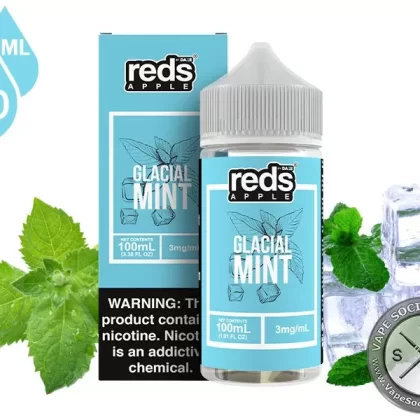 Glacial Mint Reds Apple 7 Daze 100ml