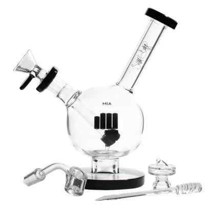 POUNDS by Snoop Dogg MIA Water Pipe - Color#Black>Red>Teal