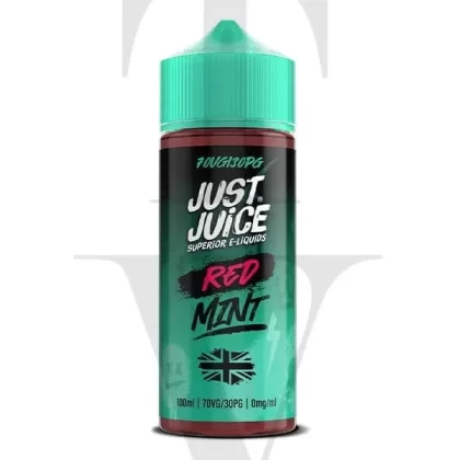JUST JUICE MINT – RED 100ML SHORTFILL E-LIQUID