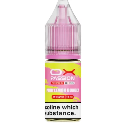 Pink Lemon Bubbly OX Passion Nic Salt E-Liquid by OXVA - 10ml