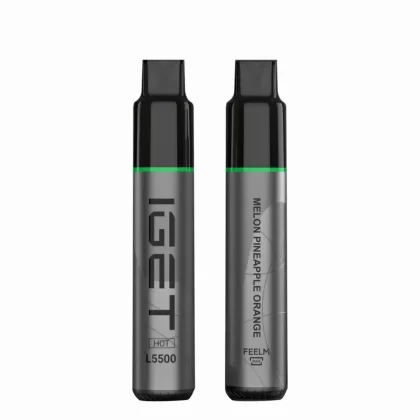 IGET HOT 5500 Puffs Melon pineapple orange - Ozvapeone