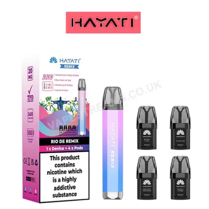 Hayati Remix 2400 4in1 Vape Kit - Vapestreams Co