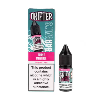 Triple Menthol Nic Salt E-Liquid by Drifter - 5mg