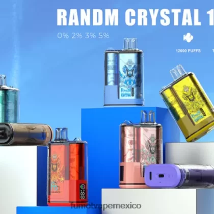Fumot Crystal Caja de vapeo desechable 20ml 12000 (1 pieza) uva fresa H0XPTX279 Fumot Flavors - Fumotvapemexico