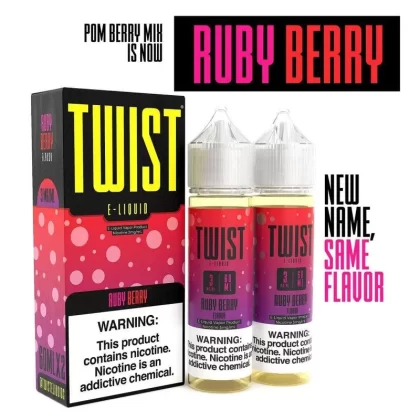 Twist E-Liquid | Pom Berry - Nicotine#6mg>3mg>0mg