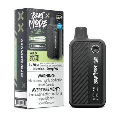 Flavour Beast Beast Mode Max 18K Disposable – Wild White Grape Iced